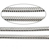 Stainless Steel Chain Jewelry, original color, 8*3mm 