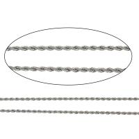 Stainless Steel Chain Jewelry, original color, 2mm 