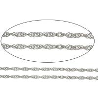 Stainless Steel Chain Jewelry, original color, 3*1.5mm 