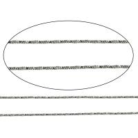 Stainless Steel Chain Jewelry, original color, 1.5mm 