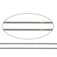 Stainless Steel Chain Jewelry, original color, 2*1.5mm 