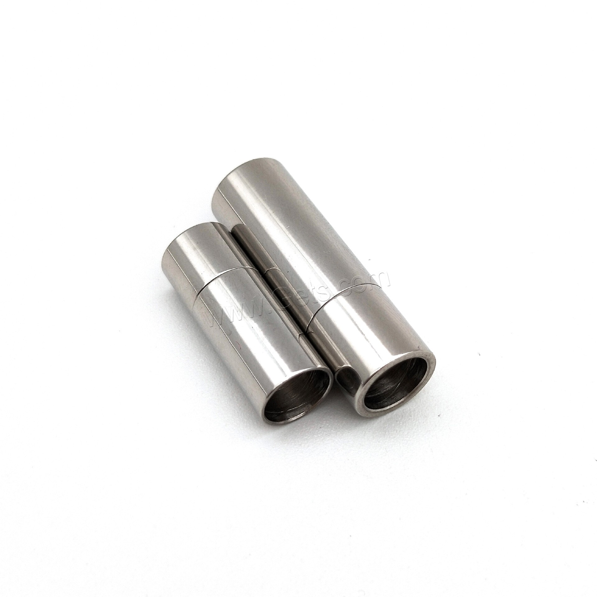 нержавеющая сталь магнитная застежка, полированный, разный размер для выбора, Много цветов для выбора, отверстие:Приблизительно 6mm, 50ПК/Лот, продается Лот