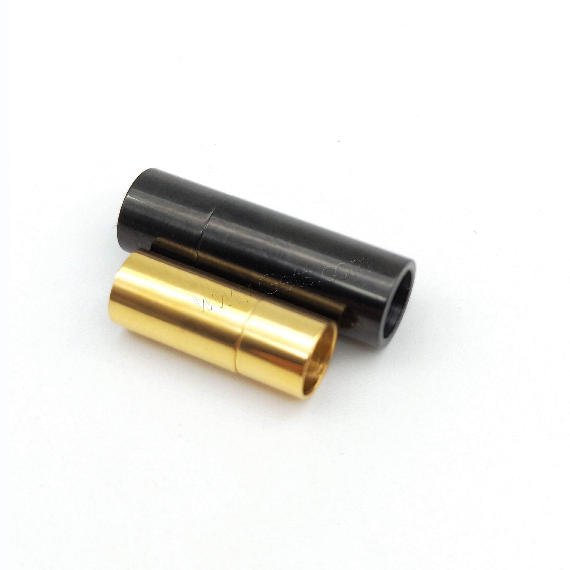 Edelstahl Magnetverschluss, poliert, verschiedene Größen vorhanden, keine, Bohrung:ca. 6mm, 50PCs/Menge, verkauft von Menge