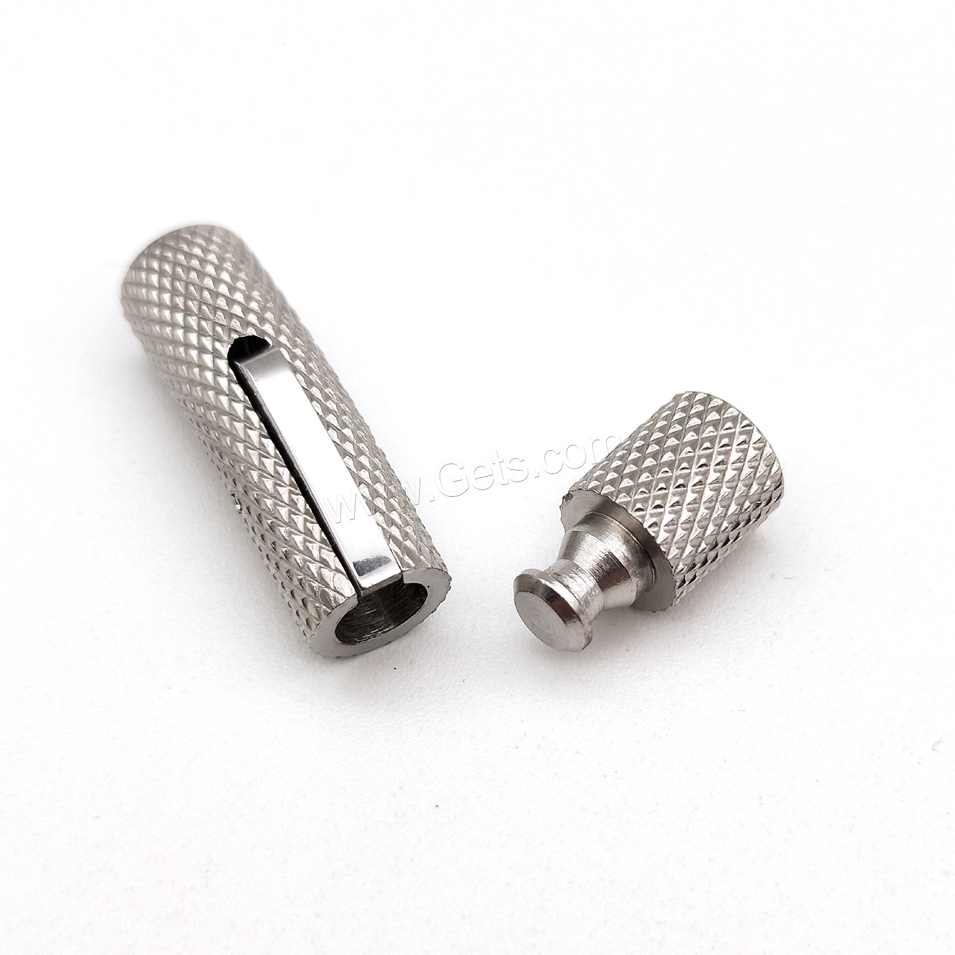 Stainless Steel Magnetic Clasp, polished, different size for choice, more colors for choice, Hole:Approx 5mm, 200PCs/Lot, Sold By Lot