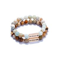 Natural Stone Bracelet, Unisex 20mm,9mm Approx 8.04 Inch 