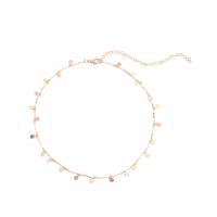 Zinc Alloy Choker Necklace, fashion jewelry & Unisex 