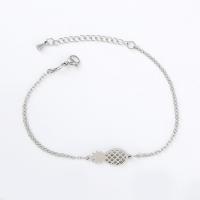 Stainless Steel Chain Bracelets, Adjustable & fashion jewelry & for woman & hollow 16.5+5cm 
