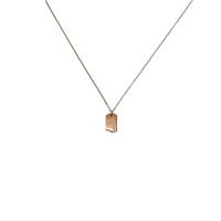 Titanium Steel Jewelry Necklace, fashion jewelry & for woman 44.5+5cm 