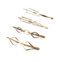 Hair Slide, Zinc Alloy, 4 pieces & fashion jewelry & for woman 