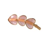 Hair Slide, Zinc Alloy, with Acrylic, fashion jewelry & for woman 