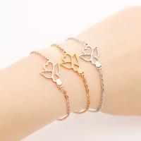 Stainless Steel Chain Bracelets, fashion jewelry & for woman 16+5cm 