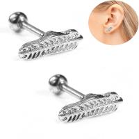 Stainless Steel Ear Piercing Jewelry, fashion jewelry & Unisex, original color 