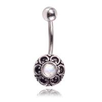 Stainless Steel Belly Ring, fashion jewelry & for woman, original color 