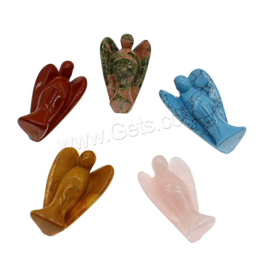 Gemstone Jewelry Pendant, Angel, different materials for choice & different size for choice, Sold By PC