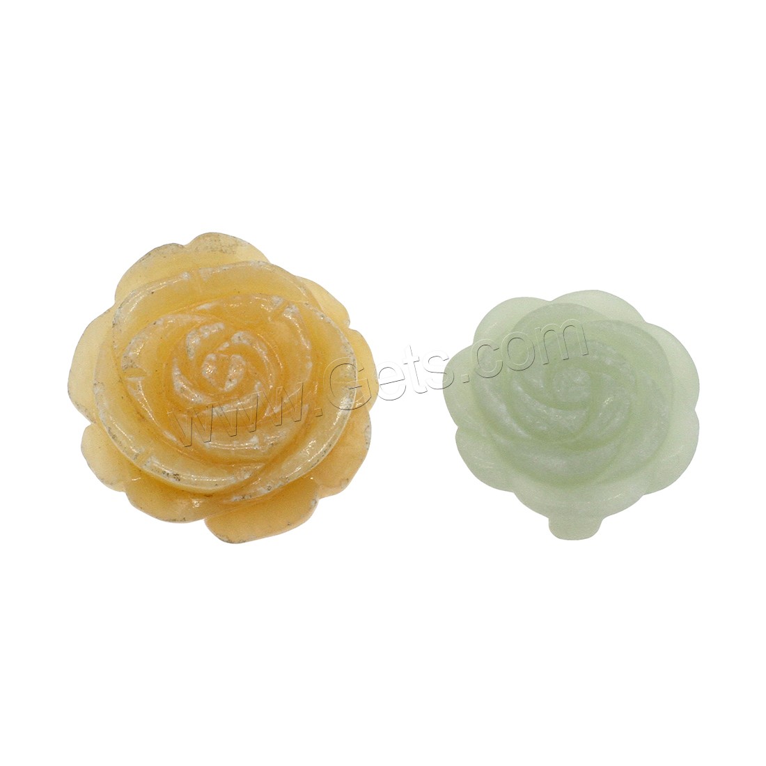 Joyas de piedras preciosas colgante, Rosa, diferentes materiales para la opción & diverso tamaño para la opción, Vendido por UD