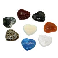 Кабошоны из драгоценных камней, Полудрагоценный камень, Форма плоского сердца, случайным образом отправлено & разный размер для выбора, продается PC