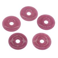 Подвески Агат Роуз, розовый агат, Кольцевая форма, ювелирные изделия моды & DIY & разный размер для выбора, отверстие:Приблизительно 10mm, продается PC