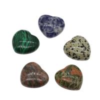 Joyas de piedras preciosas colgante, Corazón, Joyería & Bricolaje & diferentes materiales para la opción, 30*12mm-32*15mm, Vendido por UD