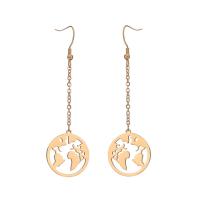 Stainless Steel Drop Earring, fashion jewelry & for woman 