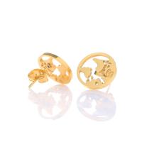 Stainless Steel Stud Earring, Stainless Steel Ear Nut & fashion jewelry & for woman 1.2cm 