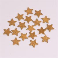 Звезды подвески латунные, Латунь, Звезда, оригинальный цвет, 7.5mm, отверстие:Приблизительно 0.6mm, 50ПК/сумка, продается сумка