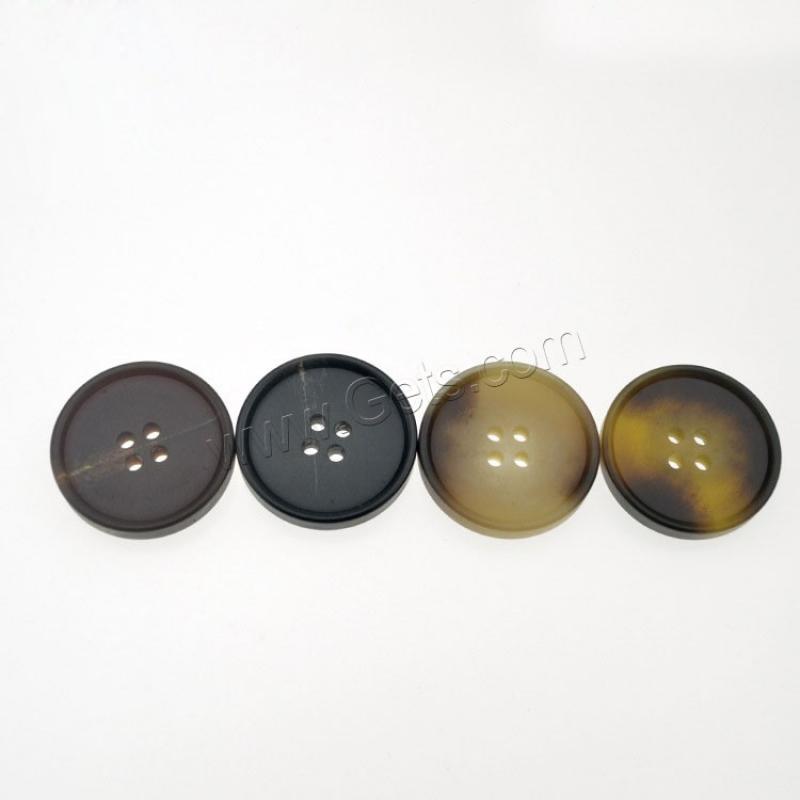 4 Hole Resin Button, different size for choice, more colors for choice, Sold By PC