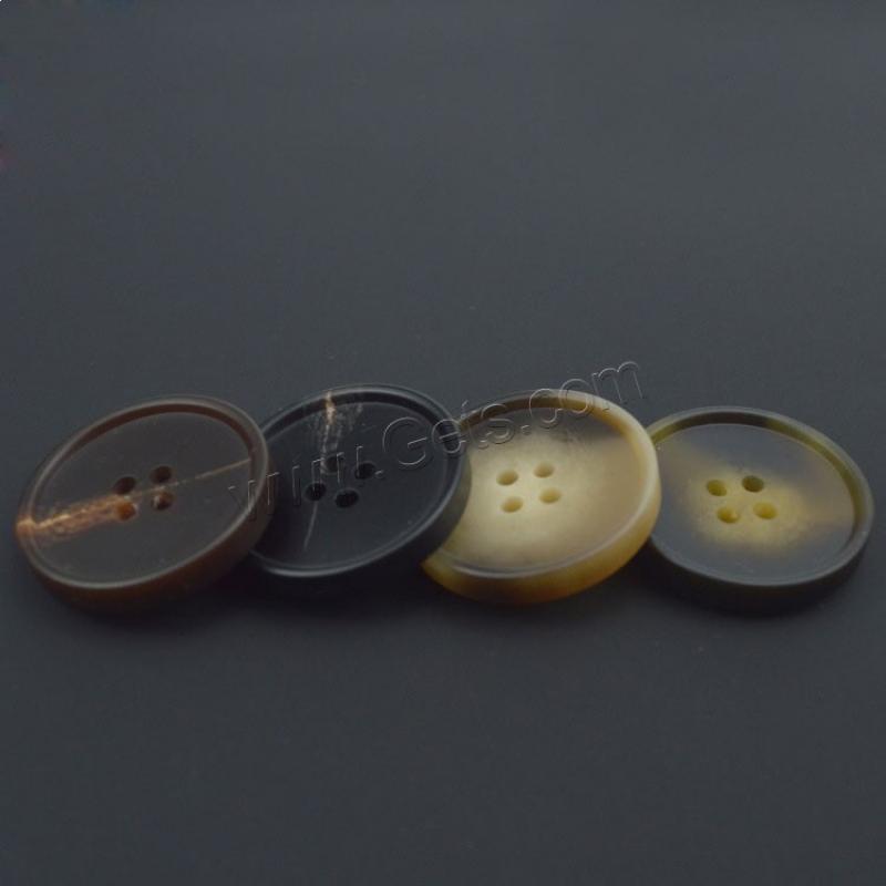 4 Hole Resin Button, different size for choice, more colors for choice, Sold By PC