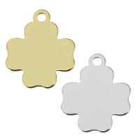 Brass Clover Pendant, Four Leaf Clover, fashion jewelry & high quality plated Approx 1mm 