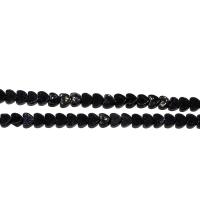 Blue Goldstone Beads, Flat Heart, black, 4*2mm Approx 0.5mm, Approx 