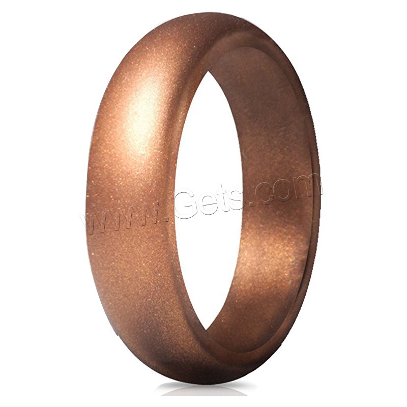 Силиконовое кольцо, Силикон, 7 шт. & Мужская & разный размер для выбора & разные стили для выбора, 5.7mm,2mm, продается указан