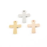 Stainless Steel Cross Pendants, polished Approx 1.8mm 