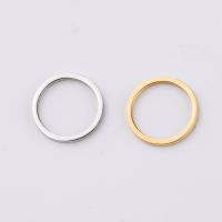 Stainless Steel Linking Ring, polished, DIY 15mm 