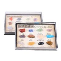 Gemstone Minerals Specimen, 12 pieces & Mini, mixed colors, 5-10mm 