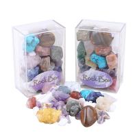 Полудрагоценный камень Минералы Specimen, разноцветный продается Box