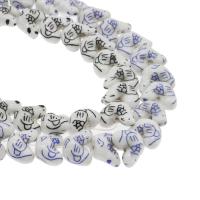 Tierische Porzellan Perlen, Huhn, keine, 19*14mm, Bohrung:ca. 2.2mm, ca. 200PCs/Tasche, verkauft von Tasche