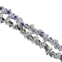 Tierische Porzellan Perlen, Hund, keine, 15*14mm, Bohrung:ca. 2mm, ca. 200PCs/Tasche, verkauft von Tasche