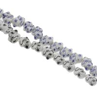 Tierische Porzellan Perlen, Hund, keine, 15*15mm, Bohrung:ca. 2.5mm, ca. 200PCs/Tasche, verkauft von Tasche