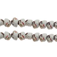 Tierische Porzellan Perlen, Schaf, weiß, 20*14mm, Bohrung:ca. 1.8mm, ca. 200PCs/Tasche, verkauft von Tasche