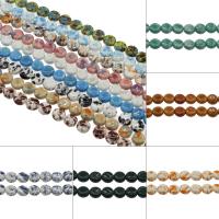 Placage Perle Porcelaine, Plat rond, plus de couleurs à choisir Environ 2.5mm, Environ Vendu par sac