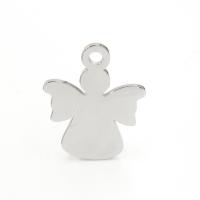 Stainless Steel Angel Pendant, polished Approx 1.8mm 