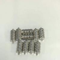 Латунные магнитные застежки, Латунь, серебряный, не содержит никель, свинец продается PC