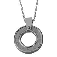Stainless Steel Jewelry Necklace, with 2Inch extender chain, oval chain & for woman, original color 1.5mm Approx 18 Inch 