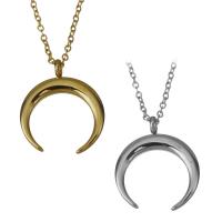 Stainless Steel Jewelry Necklace, with 2Inch extender chain, plated, oval chain & for woman 1.5mm Approx 18 Inch 