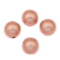 Solide Acryl Perlen, rund, verschiedene Größen vorhanden, Rosa, Bohrung:ca. 1mm, verkauft von Tasche