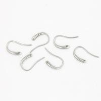Stainless Steel Hook Earwire, plated, durable & DIY, original color, 18mm,25mmuff0c2.5mm 