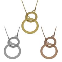 Stainless Steel Jewelry Necklace, with 2Inch extender chain, plated, box chain & for woman 1.5mm Approx 24.5 Inch 