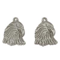 Stainless Steel Animal Pendants, Eagle, original color Approx 1mm 
