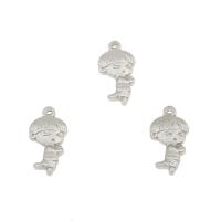 Stainless Steel Animal Pendants, Boy, original color Approx 1.5mm 