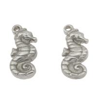 Stainless Steel Animal Pendants, Seahorse, original color Approx 1mm 