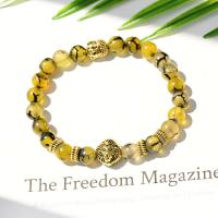 Tiger Eye Stone Bracelets, Buddha, fashion jewelry & for man 210mm 